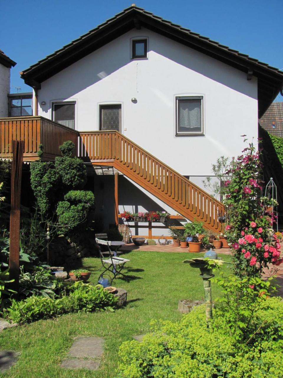 Ferienwohnung Seidenfaden Karlstadt Esterno foto